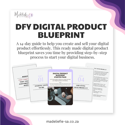 DFY Digital Product Blueprint