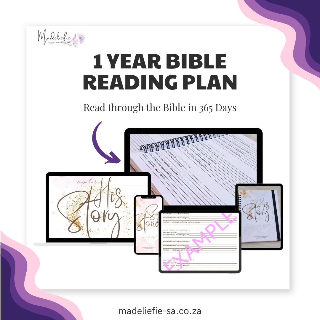 1 Year Bible Reading Plan