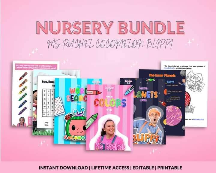 Educational Bundle 3-5 Years with Resell Rights